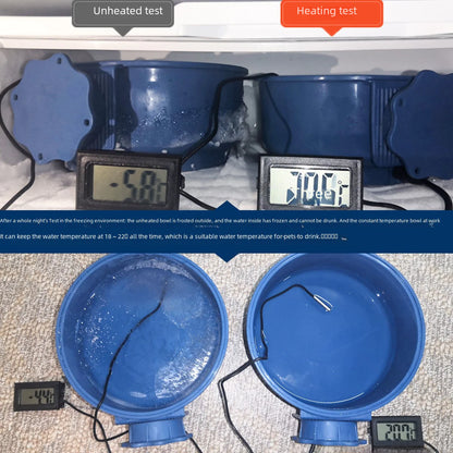 Pet Supplies Heated Food and Water Bowl for Dogs